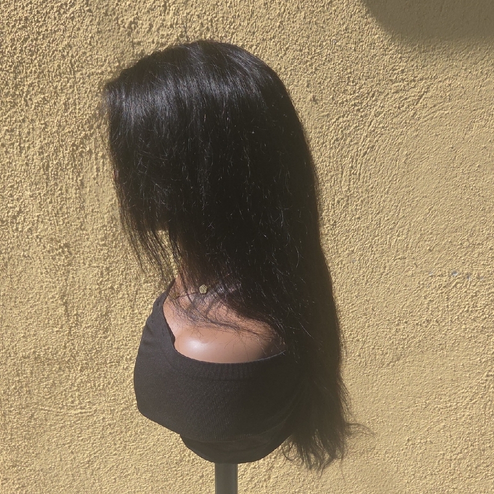 26 Inch 13x4 Straight Lace Human Hair Wig - Picture 6 of 9